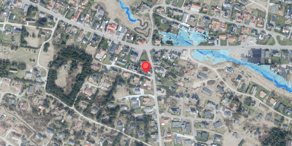 Oversvømmelsesrisiko fra vandløb på Vangsåvej 6, . , 7700 Thisted