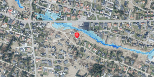 Oversvømmelsesrisiko fra vandløb på Åstien 3, 7700 Thisted