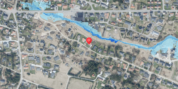 Oversvømmelsesrisiko fra vandløb på Åstien 11, . , 7700 Thisted
