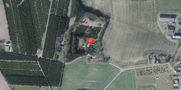 Oversvømmelsesrisiko fra vandløb på Markvangen 2, 8860 Ulstrup
