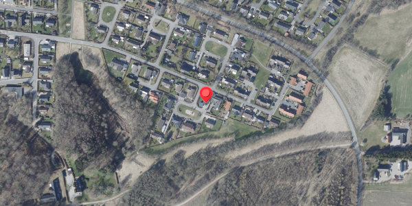 Oversvømmelsesrisiko fra vandløb på Sofienlundparken 34, 8860 Ulstrup