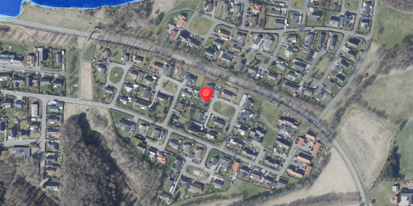 Oversvømmelsesrisiko fra vandløb på Sofienlundparken 49, 8860 Ulstrup