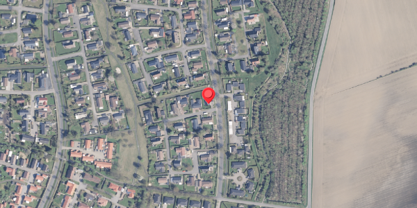 Oversvømmelsesrisiko fra vandløb på Avnbøgen 2, . , 8620 Kjellerup
