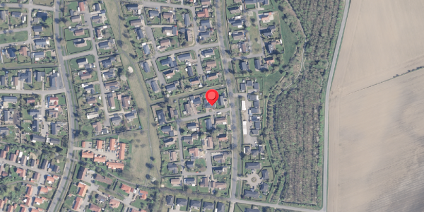 Oversvømmelsesrisiko fra vandløb på Avnbøgen 4, . , 8620 Kjellerup