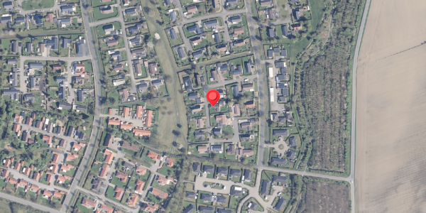 Oversvømmelsesrisiko fra vandløb på Avnbøgen 7, . , 8620 Kjellerup