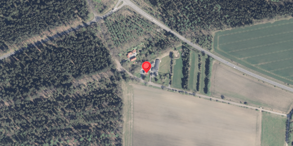 Oversvømmelsesrisiko fra vandløb på Aarestrupvej 184, 7470 Karup J