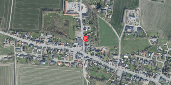 Oversvømmelsesrisiko fra vandløb på Bårupvej 8, . , 7950 Erslev