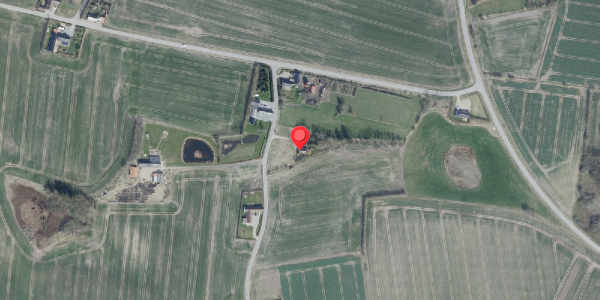 Oversvømmelsesrisiko fra vandløb på Bårupvej 76, 7950 Erslev