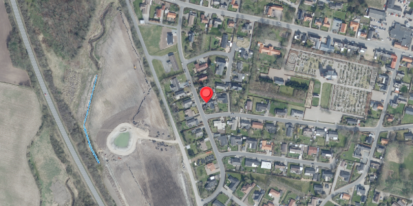 Oversvømmelsesrisiko fra vandløb på Engen 11, . , 7950 Erslev
