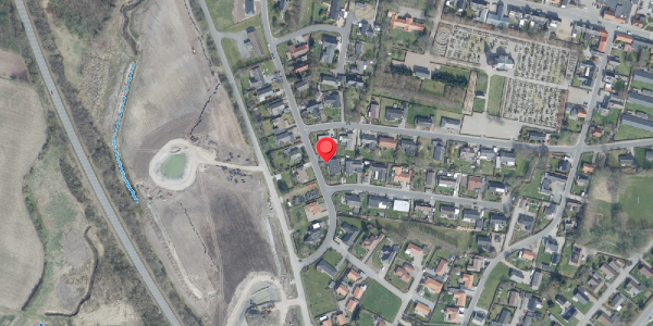 Oversvømmelsesrisiko fra vandløb på Engen 15, 7950 Erslev