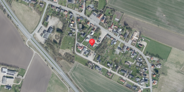 Oversvømmelsesrisiko fra vandløb på Engvej 13, 7950 Erslev