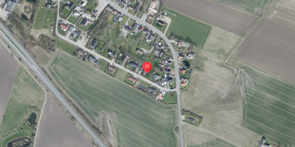 Oversvømmelsesrisiko fra vandløb på Halagervej 8, 7950 Erslev