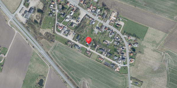 Oversvømmelsesrisiko fra vandløb på Halagervej 14A, . , 7950 Erslev