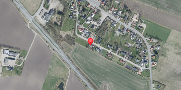 Oversvømmelsesrisiko fra vandløb på Halagervej 19, 7950 Erslev