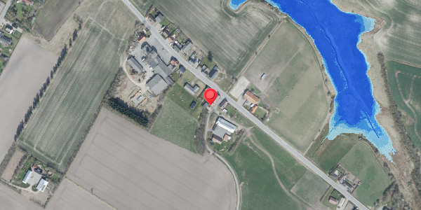 Oversvømmelsesrisiko fra vandløb på Karbymark 4, 7960 Karby
