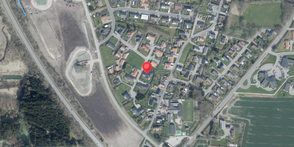 Oversvømmelsesrisiko fra vandløb på Plejdrupvej 21, 7950 Erslev