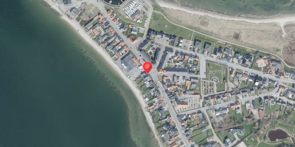 Oversvømmelsesrisiko fra vandløb på Bredgade 10, 7870 Roslev