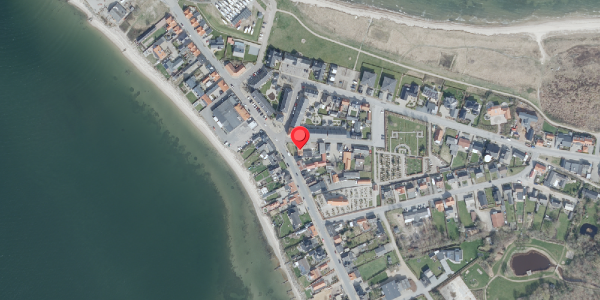 Oversvømmelsesrisiko fra vandløb på Bredgade 13, 7870 Roslev