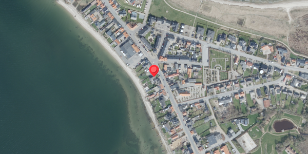 Oversvømmelsesrisiko fra vandløb på Bredgade 16, 7870 Roslev