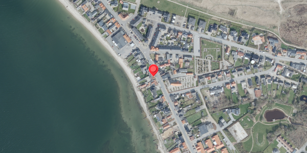Oversvømmelsesrisiko fra vandløb på Bredgade 20, 7870 Roslev