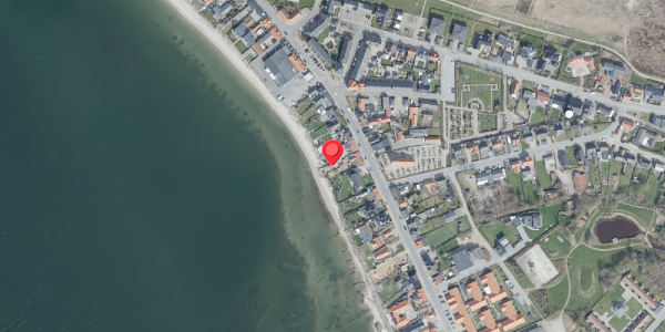 Oversvømmelsesrisiko fra vandløb på Bredgade 20A, . , 7870 Roslev