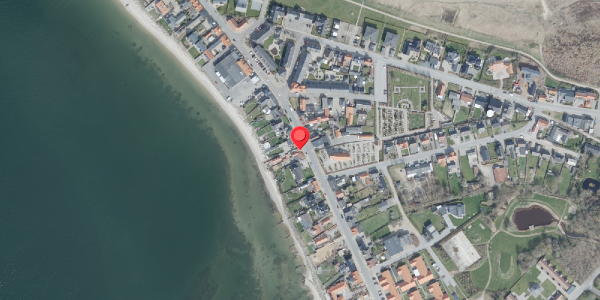 Oversvømmelsesrisiko fra vandløb på Bredgade 22, 7870 Roslev