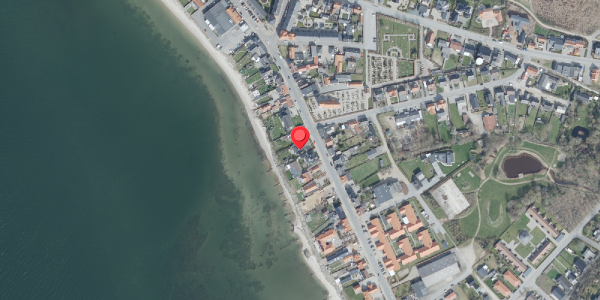 Oversvømmelsesrisiko fra vandløb på Bredgade 32, 7870 Roslev