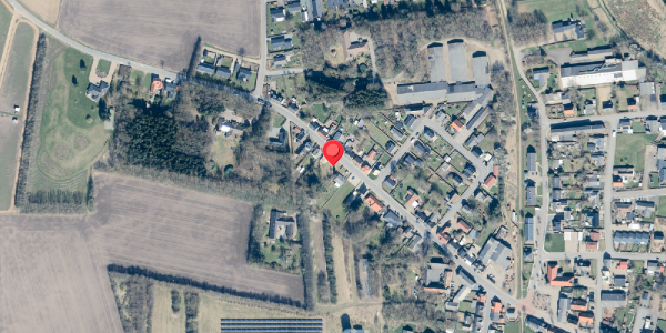 Oversvømmelsesrisiko fra vandløb på Bystedvej 21, 7870 Roslev