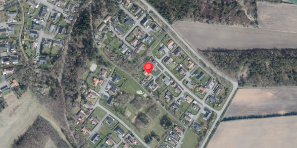Oversvømmelsesrisiko fra vandløb på Hasselvej 21, 7870 Roslev