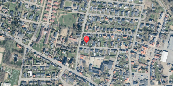 Oversvømmelsesrisiko fra vandløb på Nygade 22, 7870 Roslev