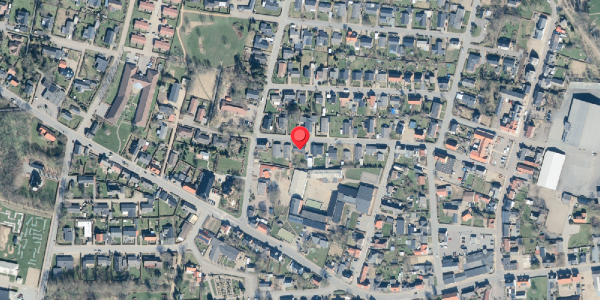Oversvømmelsesrisiko fra vandløb på Nygade 29, 7870 Roslev