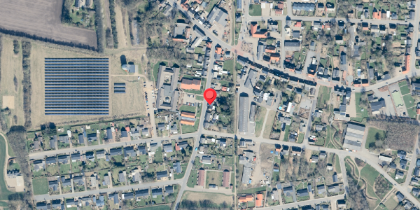 Oversvømmelsesrisiko fra vandløb på Toustrupvej 21, 7870 Roslev