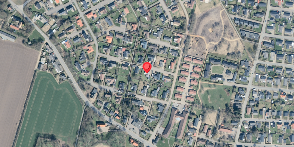 Oversvømmelsesrisiko fra vandløb på Æblevej 21, 7870 Roslev