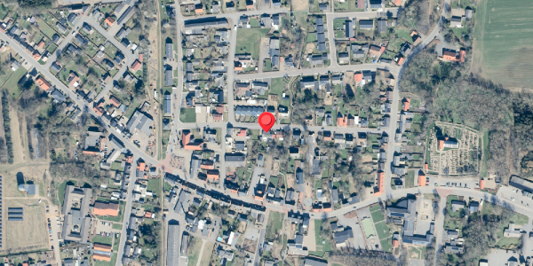 Oversvømmelsesrisiko fra vandløb på Ågade 8, 7870 Roslev