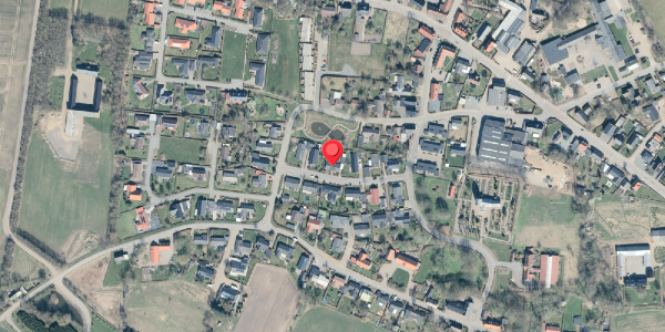 Oversvømmelsesrisiko fra vandløb på Hyrdevang 8, . , 7800 Skive