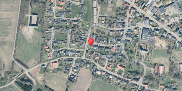 Oversvømmelsesrisiko fra vandløb på Hyrdevang 13, 7800 Skive