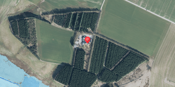 Oversvømmelsesrisiko fra vandløb på Ginnerupvej 21, 7860 Spøttrup