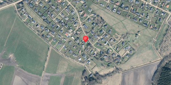 Oversvømmelsesrisiko fra vandløb på Eskovvej 86, 7870 Roslev