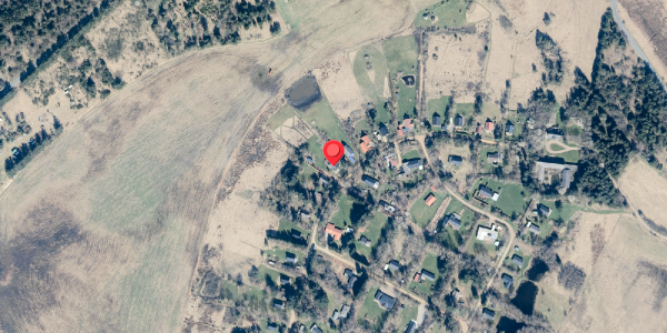 Oversvømmelsesrisiko fra vandløb på Lyngvej 21, 7870 Roslev