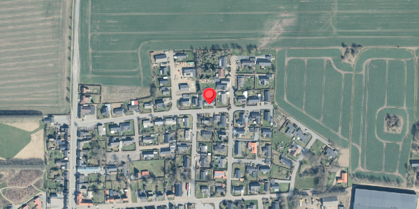 Oversvømmelsesrisiko fra vandløb på Birkevej 13, 7870 Roslev