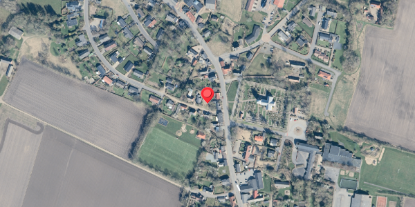 Oversvømmelsesrisiko fra vandløb på Frysevej 2, 7870 Roslev