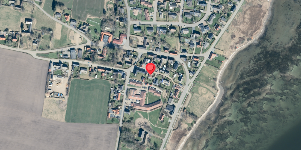 Oversvømmelsesrisiko fra vandløb på Henrichsens Vej 2, 7884 Fur