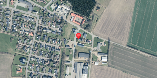 Oversvømmelsesrisiko fra vandløb på Industrivej 3, 7870 Roslev