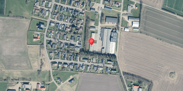 Oversvømmelsesrisiko fra vandløb på Industrivej 18, 7870 Roslev