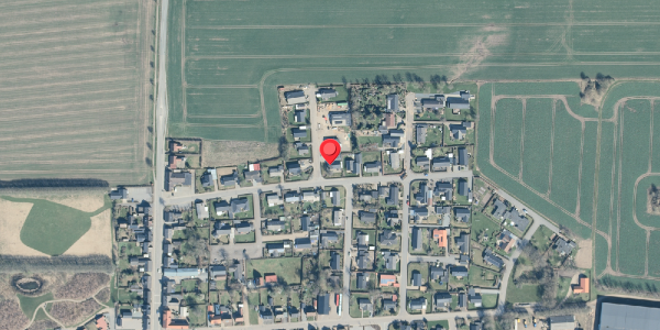Oversvømmelsesrisiko fra vandløb på Irisvej 2, 7870 Roslev