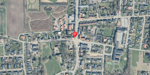 Oversvømmelsesrisiko fra vandløb på Klostervej 1, 7870 Roslev