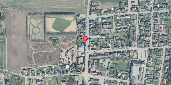 Oversvømmelsesrisiko fra vandløb på Klostervej 13, 7870 Roslev