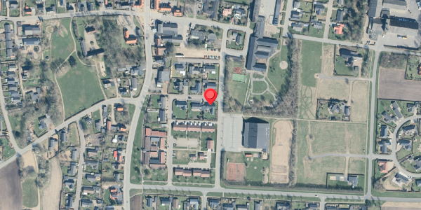 Oversvømmelsesrisiko fra vandløb på Præstemarken 22, 7870 Roslev