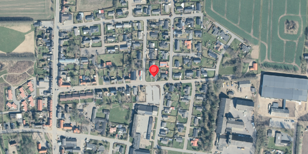 Oversvømmelsesrisiko fra vandløb på Syrenvej 21, 7870 Roslev