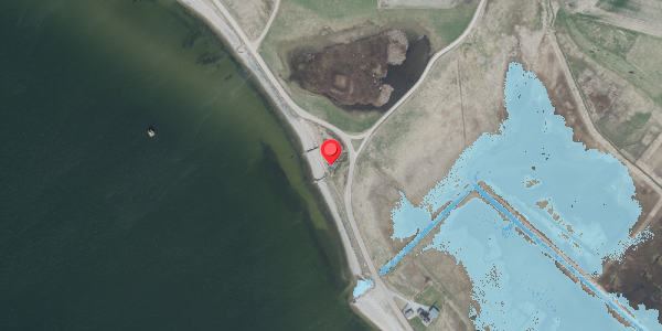 Oversvømmelsesrisiko fra vandløb på Helligsøvej 5, . , 7760 Hurup Thy